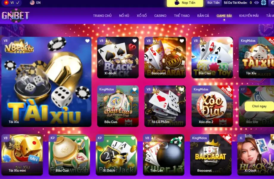 Trang chủ Game bài Gnbet